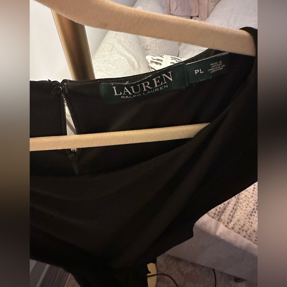 Ralph Lauren Black Tie Waist Pant Jumpsuit - Picture 12 of 13